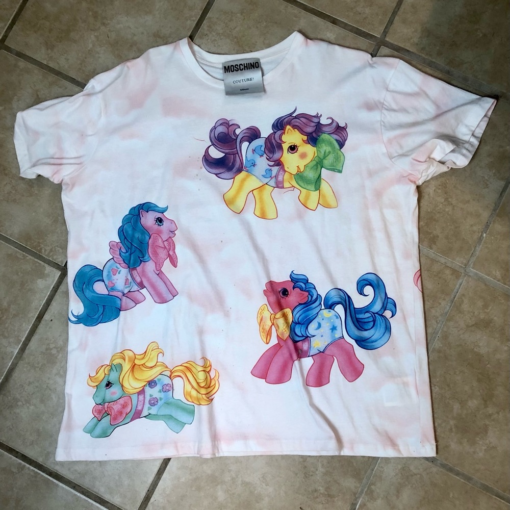 *STAIN* Moschino My Little Pony Shirt Dress